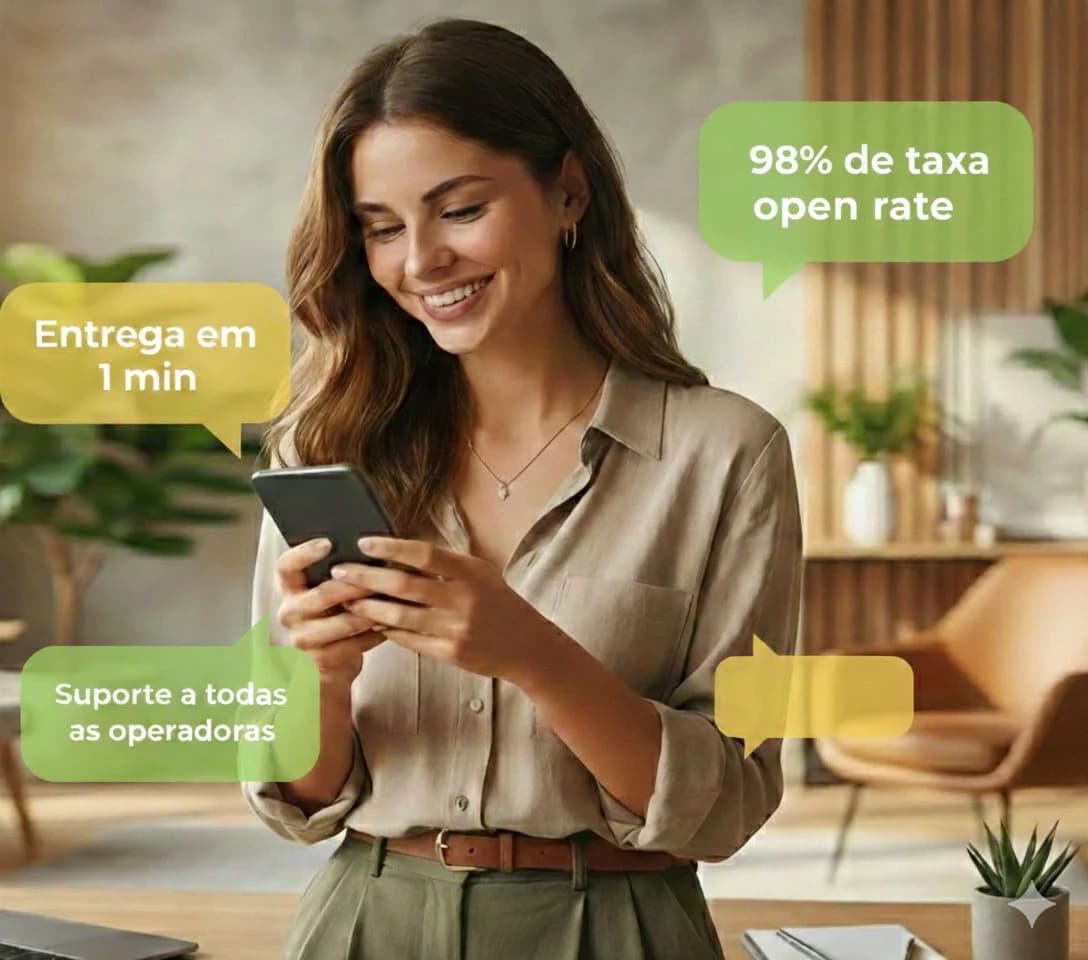 Envie SMS em massa com WhatSpace